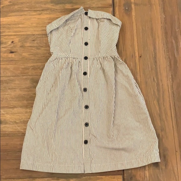 Cooperative Dresses & Skirts - Striped strapless mini dress